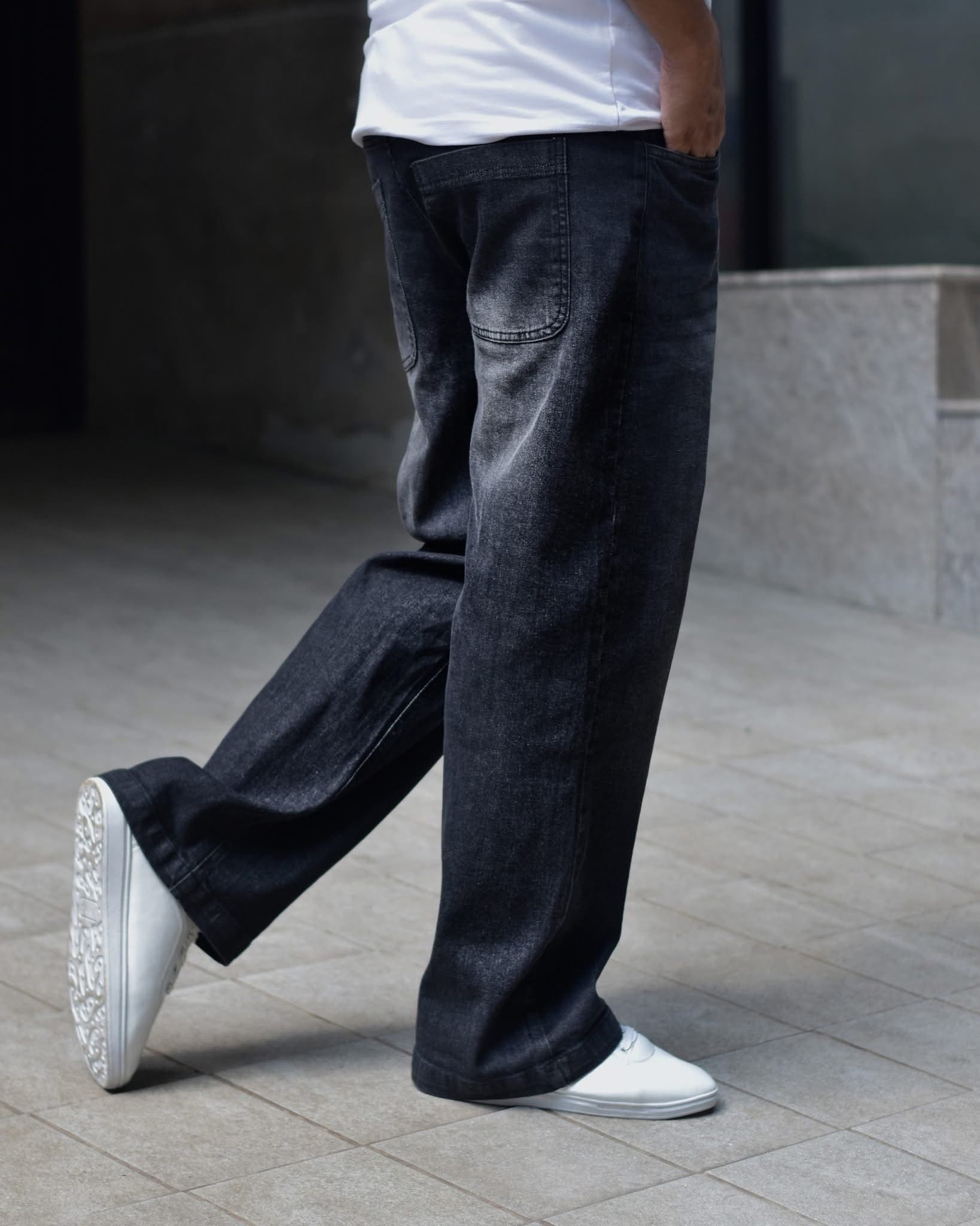 Baggy Jeans (Deep black)